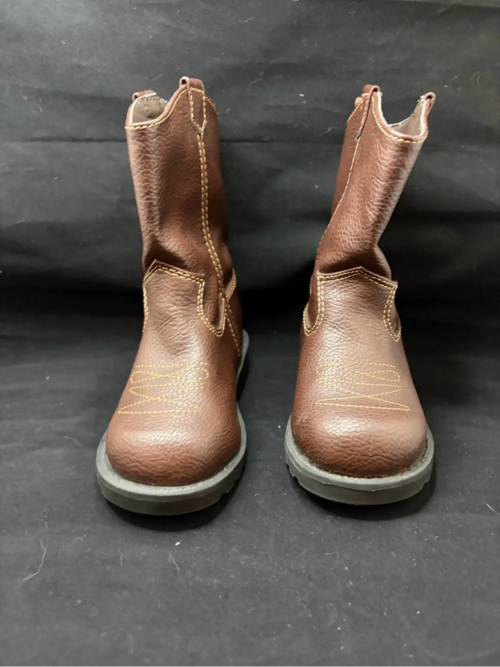 Healthtex Nice Toddler Boy's Pull-On Western-Style Cowboy Boots Size 7